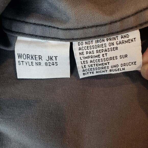 G-STAR Chore Worker Jacket Field Coat Waxed Canvas Black Men's Large - Picture 4 of 16